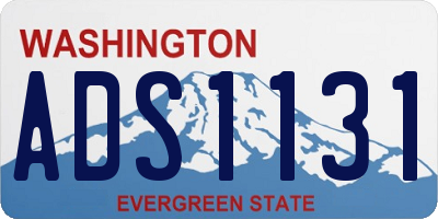 WA license plate ADS1131