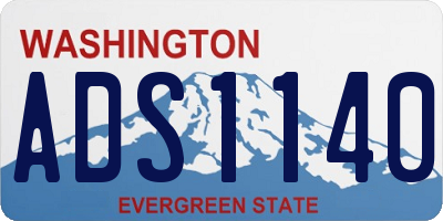 WA license plate ADS1140