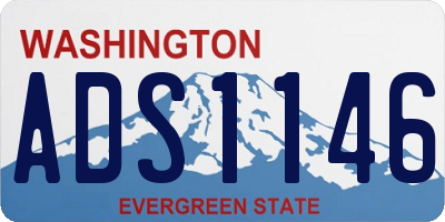 WA license plate ADS1146