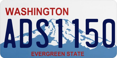 WA license plate ADS1150