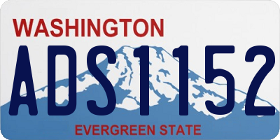 WA license plate ADS1152
