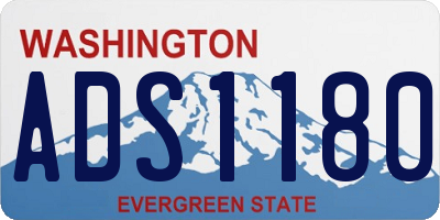 WA license plate ADS1180