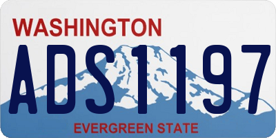 WA license plate ADS1197