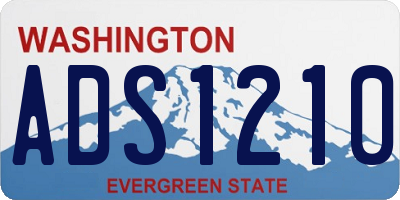 WA license plate ADS1210