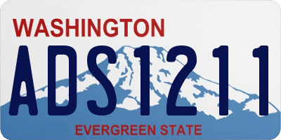 WA license plate ADS1211