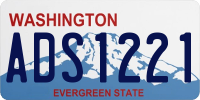 WA license plate ADS1221