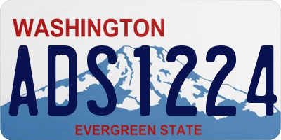 WA license plate ADS1224