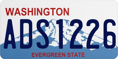 WA license plate ADS1226
