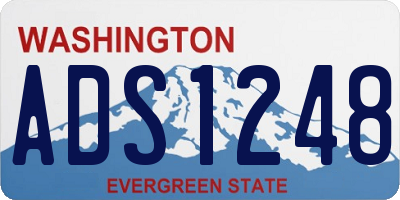 WA license plate ADS1248