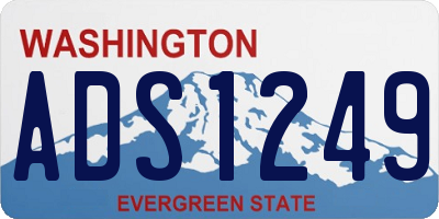 WA license plate ADS1249