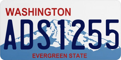 WA license plate ADS1255