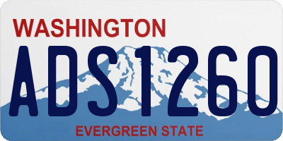WA license plate ADS1260