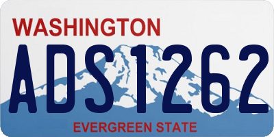 WA license plate ADS1262