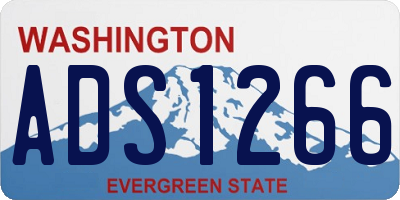 WA license plate ADS1266