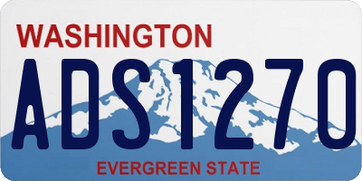 WA license plate ADS1270