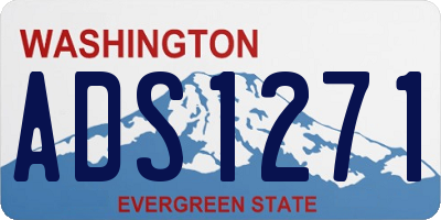 WA license plate ADS1271