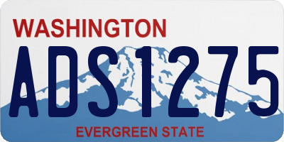 WA license plate ADS1275