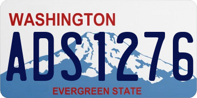 WA license plate ADS1276