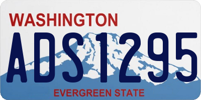 WA license plate ADS1295