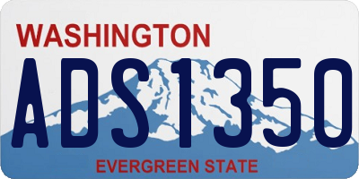 WA license plate ADS1350