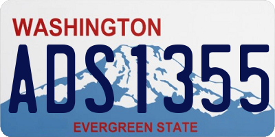 WA license plate ADS1355