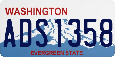 WA license plate ADS1358