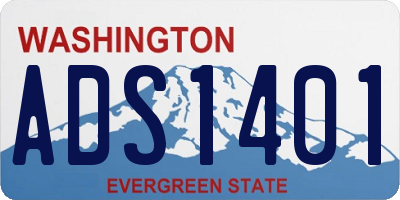 WA license plate ADS1401