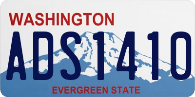 WA license plate ADS1410