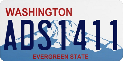 WA license plate ADS1411