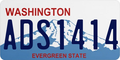 WA license plate ADS1414