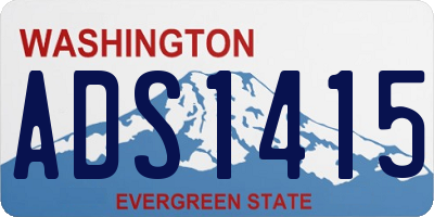 WA license plate ADS1415