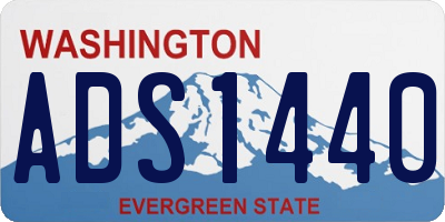 WA license plate ADS1440