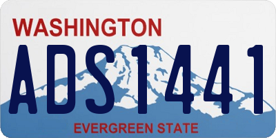WA license plate ADS1441