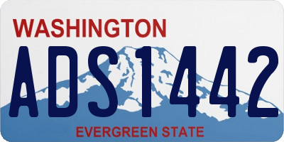 WA license plate ADS1442