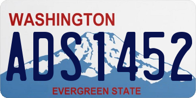 WA license plate ADS1452