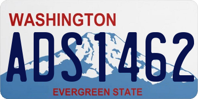 WA license plate ADS1462