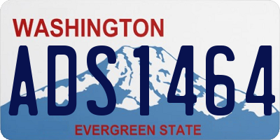 WA license plate ADS1464