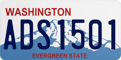 WA license plate ADS1501
