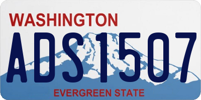 WA license plate ADS1507