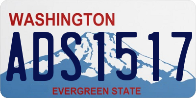 WA license plate ADS1517