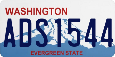WA license plate ADS1544
