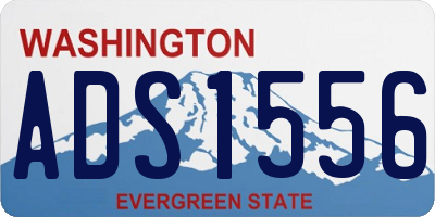 WA license plate ADS1556