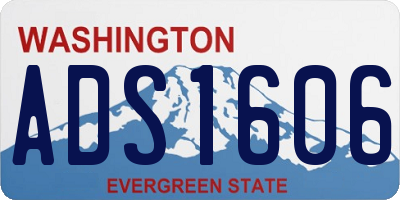 WA license plate ADS1606