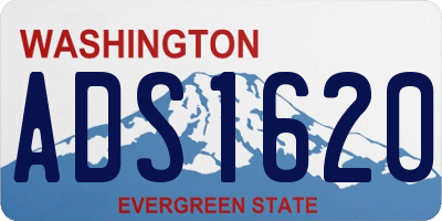 WA license plate ADS1620