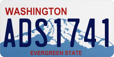 WA license plate ADS1741