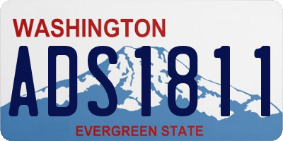 WA license plate ADS1811