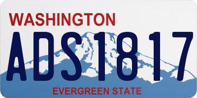 WA license plate ADS1817