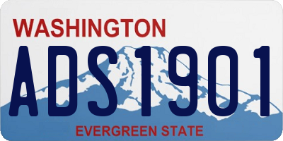 WA license plate ADS1901