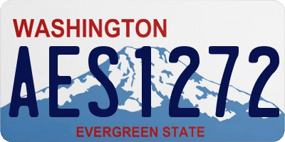 WA license plate AES1272