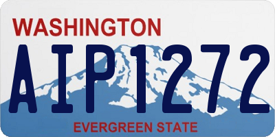 WA license plate AIP1272